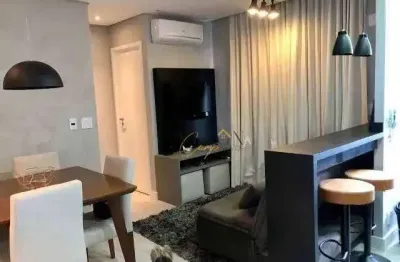 Apartamento com 1 dormitório à venda, 42 m² por r$ 510.000,00 - bosque - campinas/sp