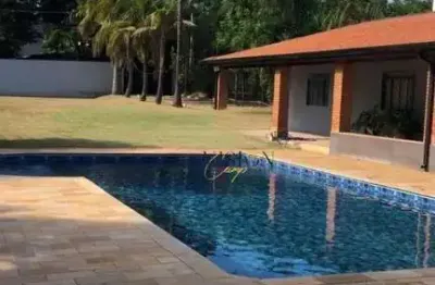 Chácara com piscina à venda - recanto dos dourados - campinas/sp