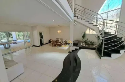 Casa com 4 dormitórios para alugar - alphaville - campinas/sp