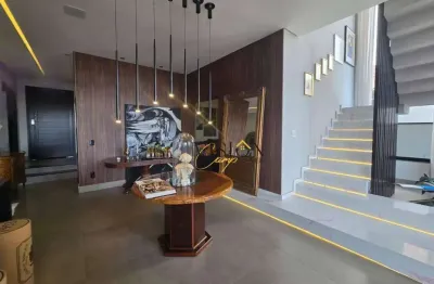 Casa com 4 dormitórios á venda - alphaville dom pedro - campinas/sp