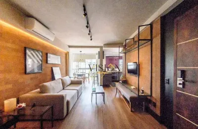 Apartamento com 1 dormitório à venda, 51 m² por r$ 720.000 - cambuí - campinas/sp