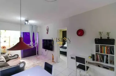Apartamento residencial com 1 dormitório para alugar, 100 m² - brooklin - são paulo/são paulo