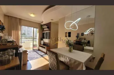 Apartamento com 3 dormitórios à venda, 79 m² por r$ 540.000,00 - chácara primavera - campinas/sp