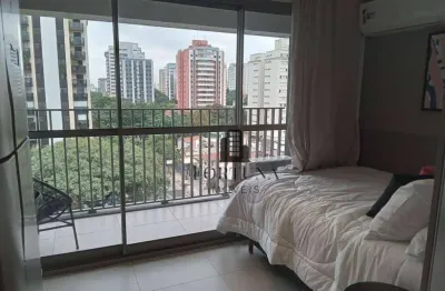 Apartamento com 1 dormitório, 20 m² - venda por r$ 420.000,00 ou aluguel por r$ 3.250,00/mês - vila clementino	 - são paulo/sp