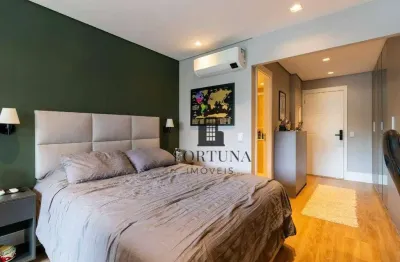 Apartamento studio com 1 dormitório à venda, 33 m² por r$ 499.000 - mirandópolis - são paulo/sp
