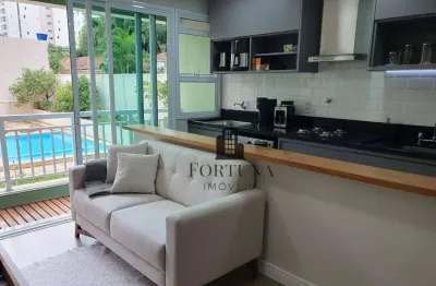 Apartamento moderno, 1 quarto, totalmente mobiliado, vila clementino