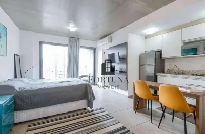 Apartamento studio com 1 dormitório à venda, 35 m² por r$ 600.000 - vila olímpia - são paulo/sp