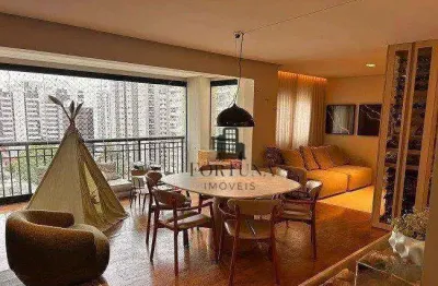 Apartamento com 3 dormitórios à venda, 137 m² por r$ 2.980.000 - moema - são paulo/sp