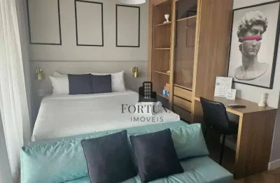 Apartamento studio  com 1 dormitório à venda, 35 m² por r$ 860.000 - indianópolis - são paulo/sp