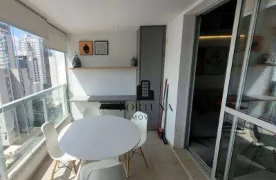 Apartamento com 1 dormitório à venda, 37 m² por r$ 731.400,00 - moema índios - são paulo/sp