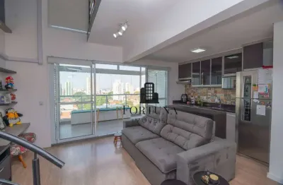 Apartamento duplex com 1 dormitório à venda, 65 m² por r$ 770.000 - ipiranga - são paulo/sp