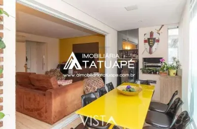 Apartamento com 3 quartos à venda na rua henrique sertório, 287, tatuapé, são paulo, 134 m2 por r$ 1.695.000