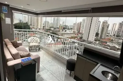 Apartamento com 2 quartos à venda na rua melo peixoto, 405, tatuapé, são paulo, 63 m2 por r$ 750.000