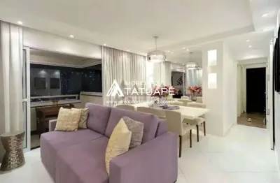 Apartamento com 3 quartos à venda na rua teixeira de melo, 295, tatuapé, são paulo, 108 m2 por r$ 1.185.000