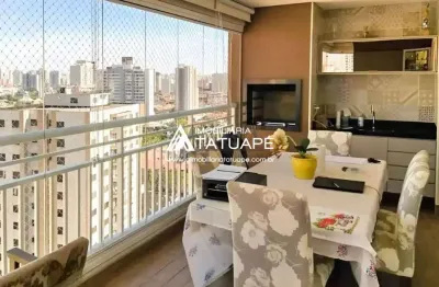 Condomínio helbor boulevard tatuapé - lindo apartamento em andar alto!!