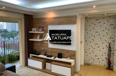 Apartamento com 3 quartos à venda na rua serra do japi, 106, tatuapé, são paulo, 92 m2 por r$ 749.000