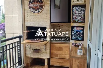 Apartamento com 3 quartos à venda na rua francisco zicardi, 44, tatuapé, são paulo, 129 m2 por r$ 1.060.000