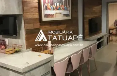Apartamento com 3 quartos à venda na rua josé tavares de siqueira, 80, tatuapé, são paulo, 102 m2 por r$ 999.000