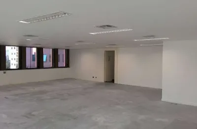 Conjunto comercial de 206m² para locação, brooklin novo, são paulo, sp. com ar condicionado central, piso elevado, 5 vaga de garagem