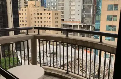 Apartamento para locação 38m2 mobiliado com 1 dormitório e 1 vaga, localizado em itaim bibi, são paulo, sp