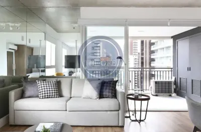 Studio de luxo na cidade monções: 1 quarto, 2 salas, 1 banheiro, 1 vaga de garagem, 61,55 m² - são paulo-sp