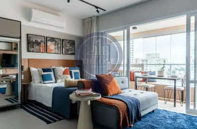 Alugue já seu studio no campo belo, são paulo! 1 quarto, 1 banheiro, 1 vaga e 42m² de conforto e praticidade. agende sua visita agora!