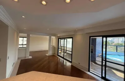 Apartamento de luxo na cidade monções: 3 quartos, 3 suítes, 3 salas, 5 banheiros, 3 vagas de garagem - 216m²