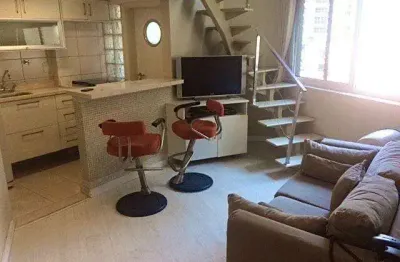 Excelente apartamento duplex com 1 dormitório na vila nova conceição