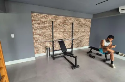 Apartamento para locação, mobiliado, 2 dormitorios, 1 suite, 1 vaga e 39m², localizado na vila pompéia, são paulo, sp