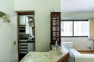 Apartamento à venda,1 dormitorio, 1 vaga e 37m2 localizado na   indianópolis, são paulo, sp