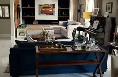 Apartamento à venda, mobiliado, com 4 dormitorios, 4 suites, 4 vagas e 250m², localizado no  indianópolis, são paulo, sp