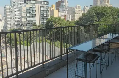 Studio para locação lazer completo 22m2, cerqueira césar, são paulo, sp