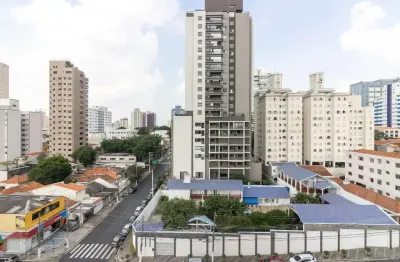 Apartamento mobiliado de 37m² à venda, saúde, são paulo, sp. com 1 dormitório, sala de estar, cozinha americana, sem vaga.