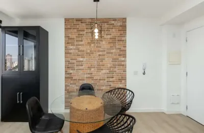Apartamento mobiliado de 36m² à venda, chácara inglesa, são paulo, sp. com 1 dormitório, sala integrada à cozinha, sem vaga.