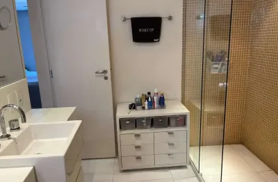 Apartamento à venda, 1 dormitório, 1 suíte, 110m2, closet, sala ampliada, varanda, 2 vagas, brooklin paulista, são paulo, sp