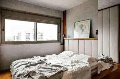 Apartamento de 65m² com terraço à venda, indianópolis, são paulo, sp. com 2 dormitórios sendo 1 suíte, 2 salas, 1 vaga.