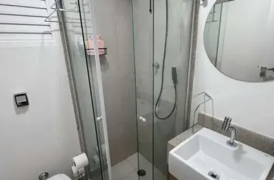 Apartamento de 35m² para locação, jardim paulista, são paulo, sp. com 1 dormitório, 1 vaga para auto e mobiliado