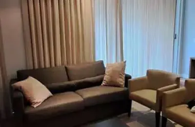 Apartamento para locação mobiliado com sacada e 2 vagas localizado na vila olímpia, são paulo