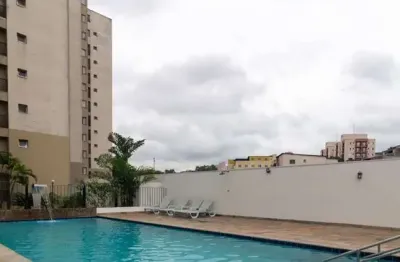 Apartamento de 55m² à venda, campo limpo, são paulo, sp. com 2 dormitórios, ambiente para 2 salas, terraço, área de serviço salão de festas, salão de jogos