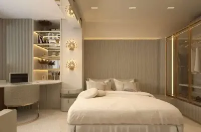 Apartamento de 30m² para venda e locação, mobiliado, closet, ar condicionado, localizado em santo amaro, são paulo, sp.