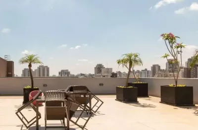 Apartamento de 28m² à venda, água branca, são paulo, sp a 800 metros da estação de trem lapa, todo mobiliado