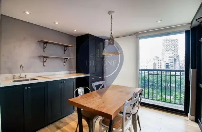 Studio de luxo para locação em condomínio na bela vista - 1 quarto, 1 sala, 1 banheiro e vaga de garagem - são paulo-sp