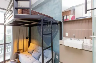 Studio moderno à venda ou locação em santo amaro, são paulo-sp: 1 quarto, 1 banheiro, 24,00 m² de área.