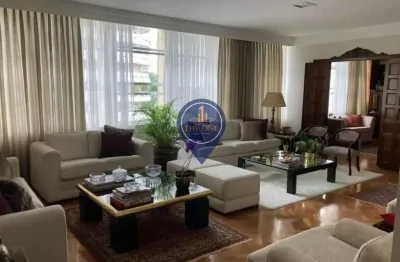 Apartamento para venda e locação com 4 dormitórios sendo 2 suítes, 4 vagas, 5 banheiros, 275m², localizado na rua aureliano coutinho, bairro vila buarque