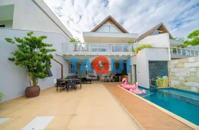 Casa triplex alto padrão condomínio rio mar barra da tijuca, rio de janeiro - rj