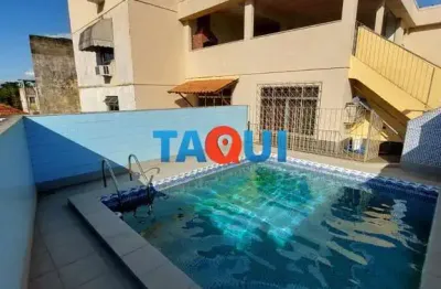 Casa à venda, 5 quartos, piscina, realengo, rio de janeiro - rj