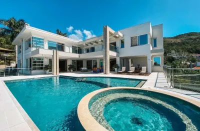 Casa com 6 quartos à venda na rua nicolino tancredo, --, praia brava, florianópolis por r$ 19.200.000