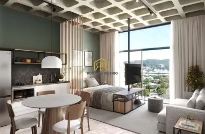 Loft com 1 quarto à venda na rua joão pio duarte silva, --, córrego grande, florianópolis por r$ 410.476