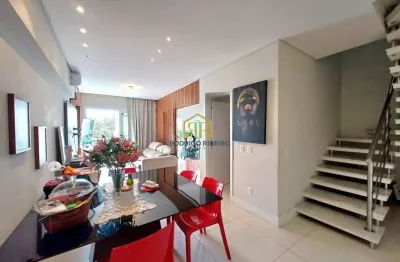 Apartamento com 3 quartos à venda na rua das piraúnas, --, jurerê internacional, florianópolis por r$ 2.289.000