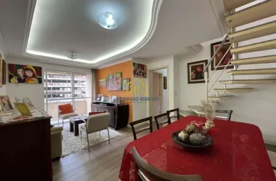 Cobertura com 3 quartos à venda na rua joão pio duarte silva, --, córrego grande, florianópolis por r$ 1.870.000